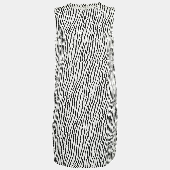 S'Max Mara Zebra Print Shift Dress (D7) - Picture 1 of 8